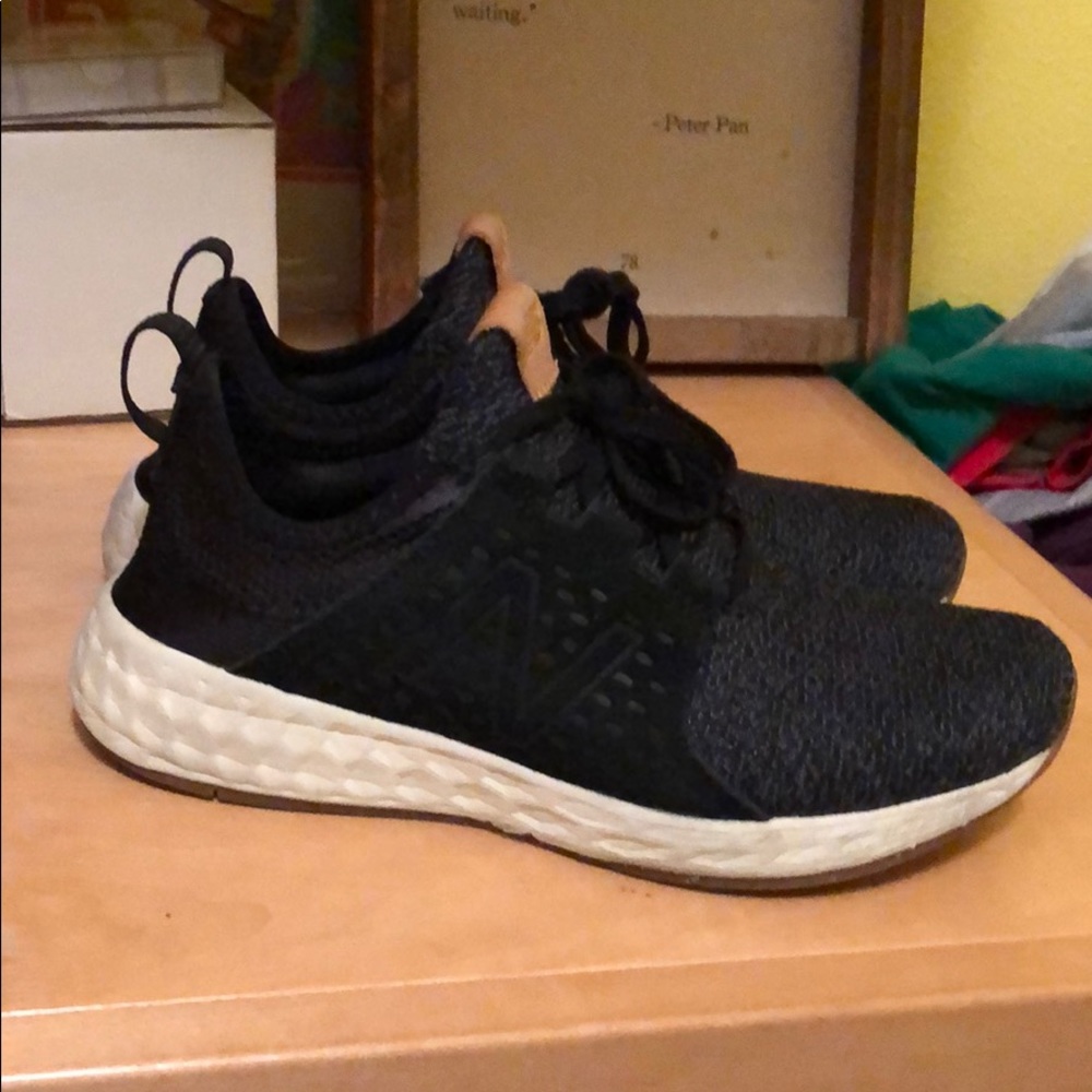New Balance Black Running Shoes.